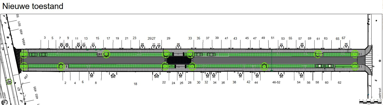 Conceptplan - nieuwe toestand Komiteitstraat